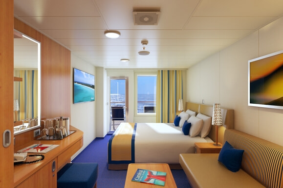 MyCruise Carnival Breeze Kahytter Balkon 8X1