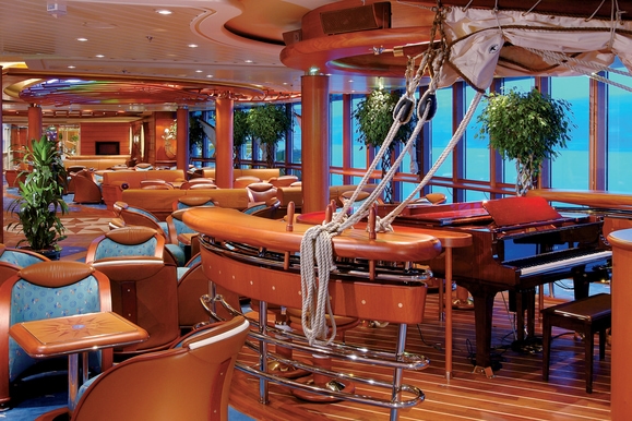 MyCruise Royal-Caribbean-Cruise-Line Jewel-of-the-Seas Offentlige-arealer Barer-lounger-atrium2
