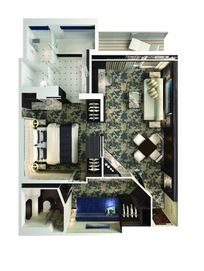 MyCruise Norwegian-Cruise-Line Encore kahytter Suite H5,H68