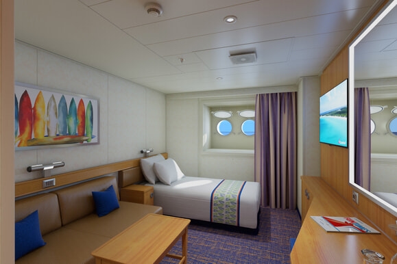 MyCruise Carnival Sunrise Kahytter Udvendig PT1