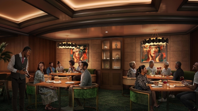 MyCruise Royal-Caribbean-Cruise-Line Utopia-of-the-Seas Offentlige-arealer Restauranter1
