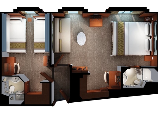 MyCruise Norwegian-Cruise-Line Pride-of-America Kahytter Suite SQ4