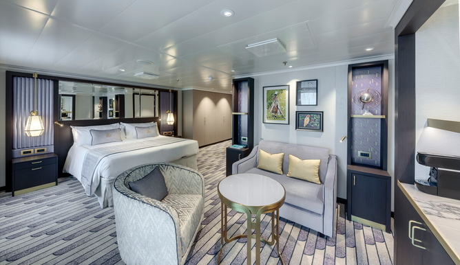 MyCruise Cunard Queen-Anne Kahytter Suite Q3,Q42