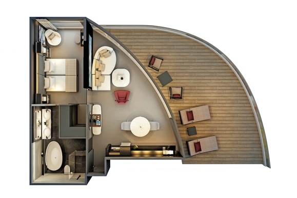 MyCruise Scenic Scenic-Eclipse Kahytter Suite P,GP5