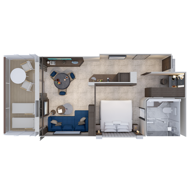 MyCruise Explora-Journeys Explora-III Kahytter Suite PP5
