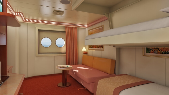 MyCruise Carnival Splendor Kahytter Udvendig PT1