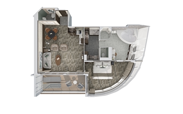 MyCruise Norwegian-Cruise-Line Epic Kahytter Suite H28