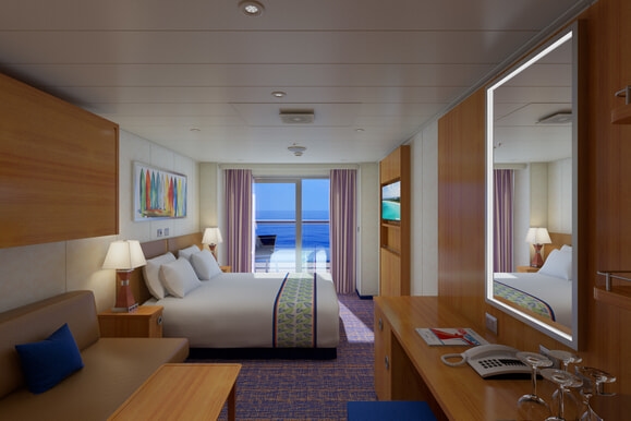 MyCruise Carnival Sunrise Kahytter Balkon 8M1