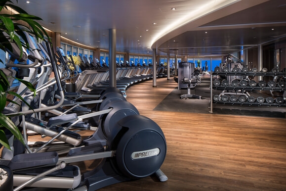 MyCruise Holland-America-Line Koningsdam Offentlige-arealer Sport-fitness1