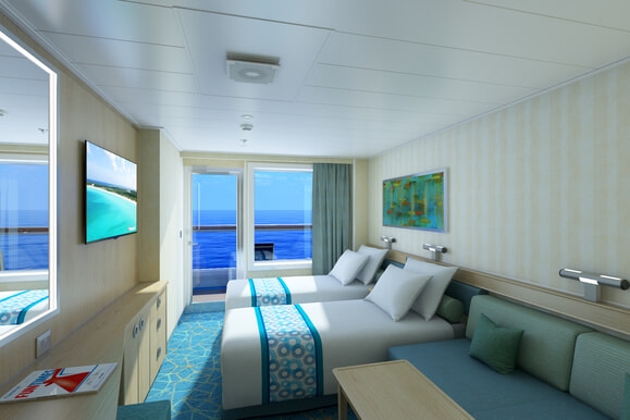 MyCruise Carnival Sunrise Kahytter Balkon 8P1