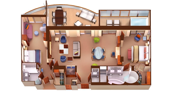 MyCruise Seabourn-Cruise-Line Seabourn-Ovation Kahytter Suite GRWG 5