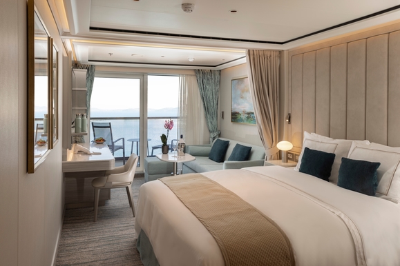 MyCruise Silversea Silver-Nova Kahytter Balkon CV,SV,DX1