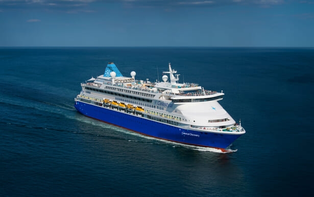MyCruise Celestyal-Cruises Celestyal-Discovery Offentlige-arealer Luftfoto2
