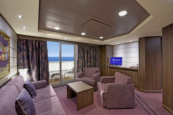 MyCruise MSC Preziosa Kahytter Suite SL11