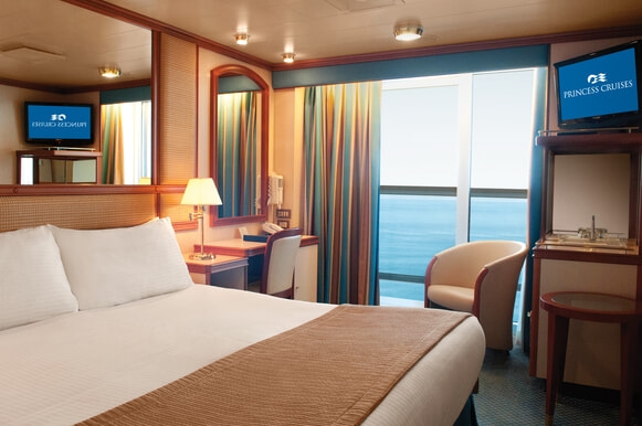 MyCruise Princess-Cruises RUBY Kahytter Balkon BX2