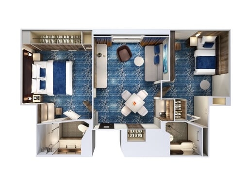 MyCruise Norwegian-Cruise-Line Joy Kahytter Suite SP3