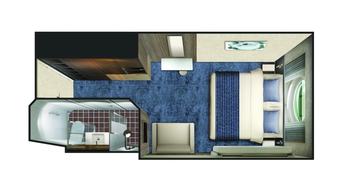 MyCruise Norwegian-Cruise-Line Spirit Kahytter Udvendig OX4