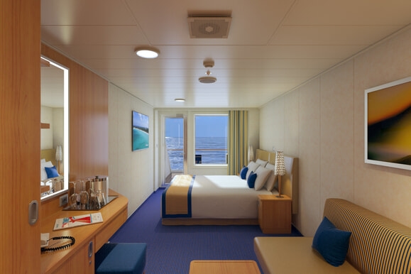 MyCruise Carnival Glory Kahytter Balkon 8X1