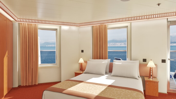 MyCruise Carnival Splendor Kahytter Balkon 9C2