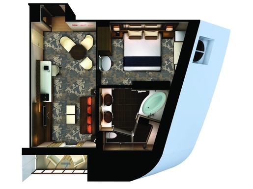 MyCruise Norwegian-Cruise-Line Bliss Kahytter Suite HG4