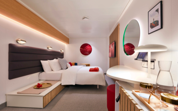 MyCruise Virgin-Voyages Scarlet-Lady Kahytter Indvendig IN2
