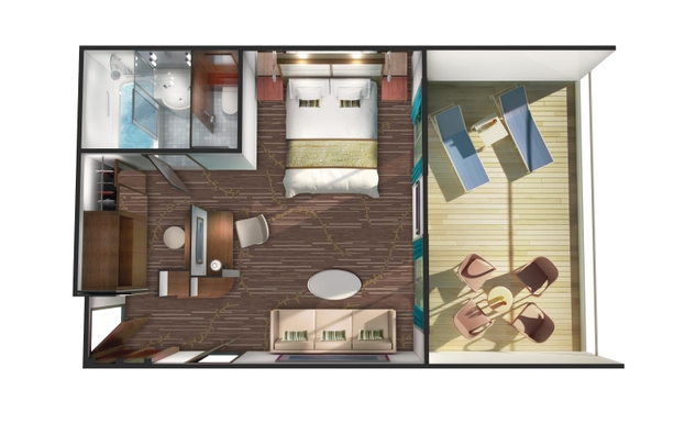 MyCruise Norwegian-Cruise-Line Pride-of-America Kahytter Suite SXX3