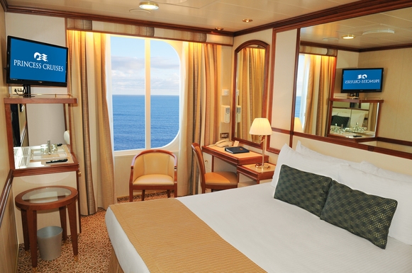 MyCruise Princess-Cruises CORAL Kahytter Udvendig OX1