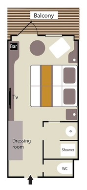 MyCruise Ponant Le-Soleal Kahytter Balkon DEL3