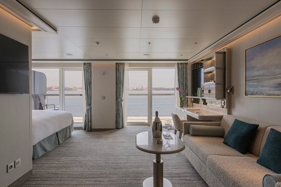 MyCruise Silversea Silver-Nova Kahytter Balkon PV1