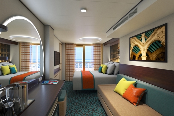 MyCruise Carnival Celebration Kahytter Balkon HG1