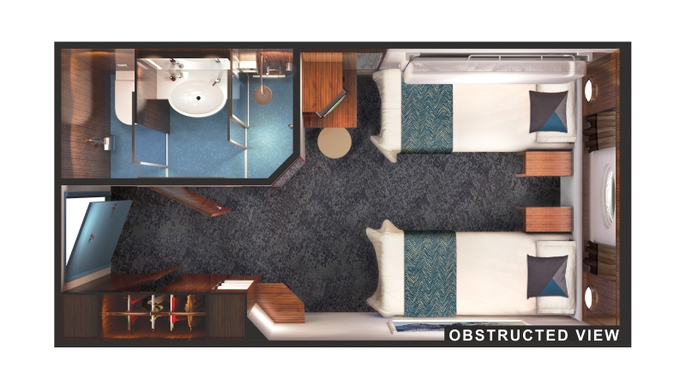 MyCruise Norwegian-Cruise-Line Gem Kahytter Udvendig OK3