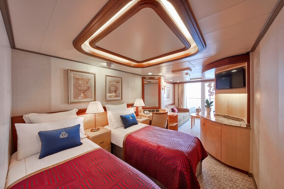 MyCruise Cunard Queen-Victoria Kahytter Suite P1,P21