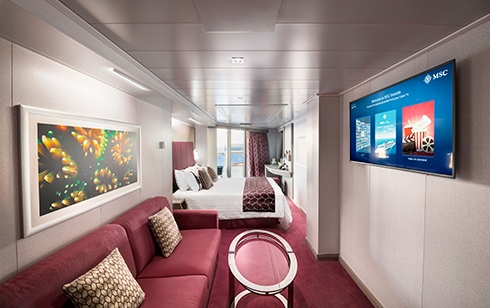 MyCruise MSC Seascape Kahytter Suite SJ31