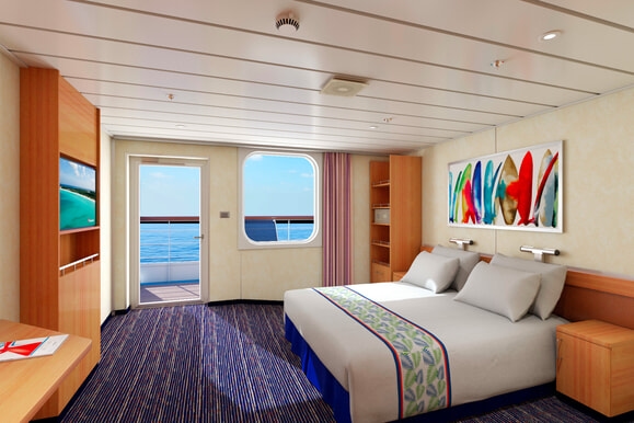 MyCruise Carnival Paradise Kahytter Balkon 8XX