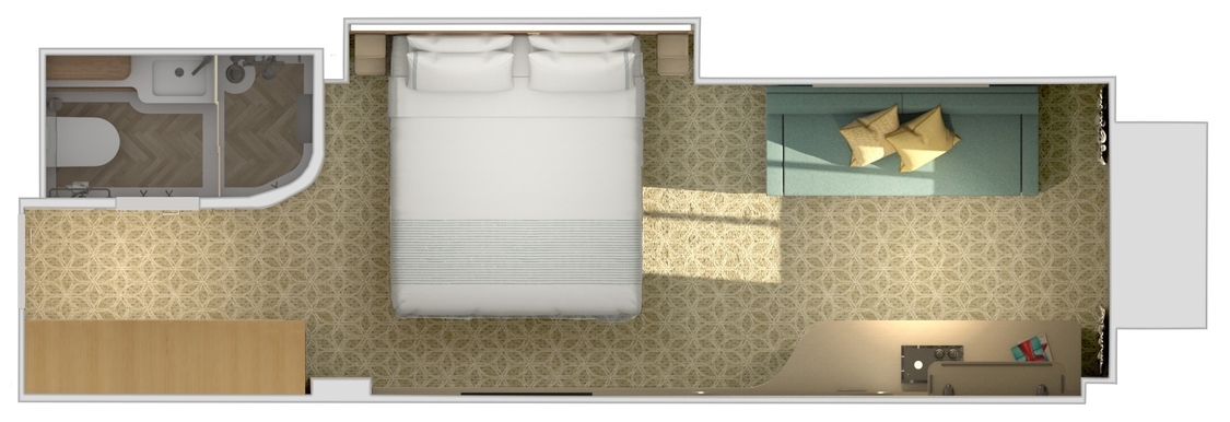 MyCruise Carnival Jubilee Kahytter Udvendig 6S3