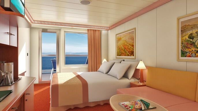 MyCruise Carnival Splendor Kahytter Balkon 8X1