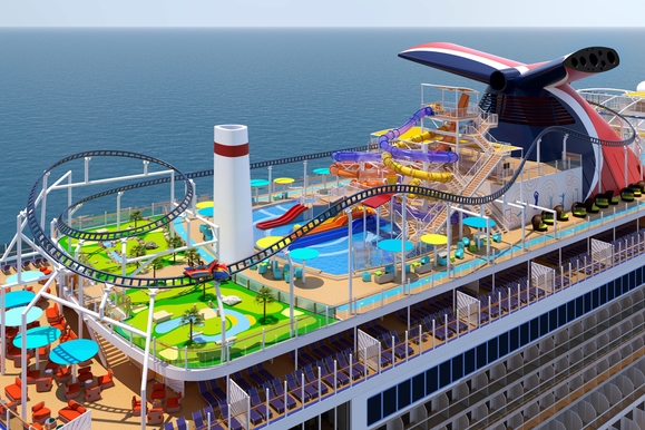 MyCruise Carnival Celebration Offentlige-arealer Luftfoto2