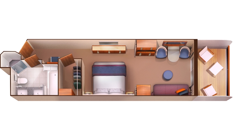 MyCruise Seabourn-Cruise-Line Seabourn-Ovation Kahytter Balkon V1,V2,V3,V4 3