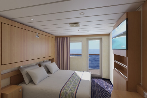 MyCruise Carnival Paradise Kahytter Balkon 8A2