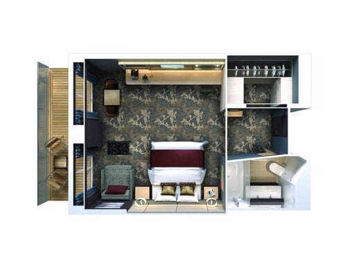 MyCruise Norwegian-Cruise-Line Joy Kahytter Suite HI2