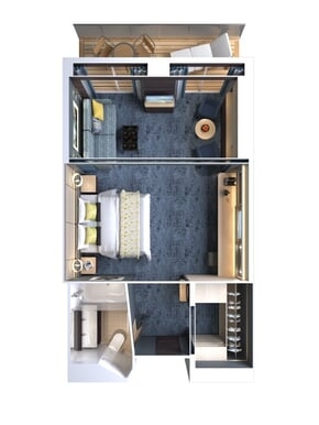 MyCruise Norwegian-Cruise-Line Joy Kahytter Suite HH2