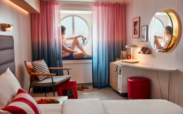 MyCruise Virgin-Voyages Scarlet-Lady Kahytter Udvendig UX2