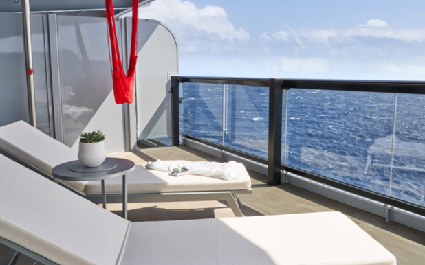 MyCruise Virgin-Voyages Scarlet-Lady Kahytter Suite SF4