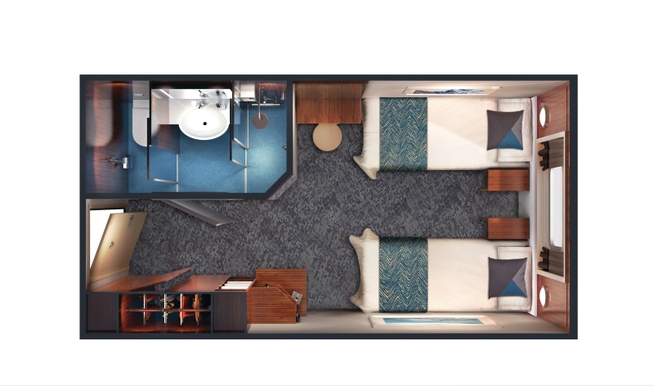 MyCruise Norwegian-Cruise-Line Gem Kahytter Udvendig OX5