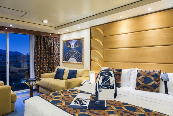 MSC Fantasia Kahytter Suite YC11