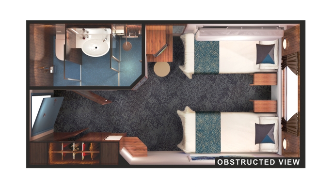 MyCruise Norwegian-Cruise-Line Gem Kahytter Udvendig OK2