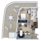 MyCruise Explora-Journeys Explora-III Kahytter Suite SR6