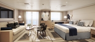MyCruise Holland-America-Line Koningsdam Kahytter Suite SX1
