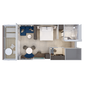 MyCruise Explora-Journeys Explora-III Kahytter Suite PH5
