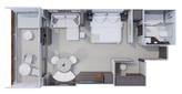 MyCruise Explora-Journeys Explora-III Kahytter Suite DP8
